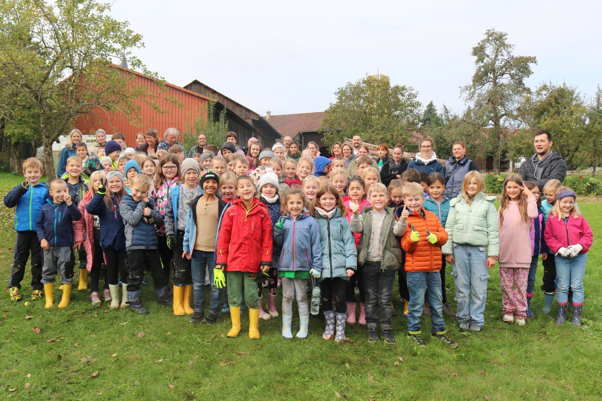 Gruppenbild nach getaner Arbeit
